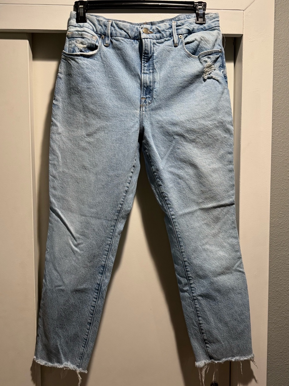 Good American Distressed Jeans